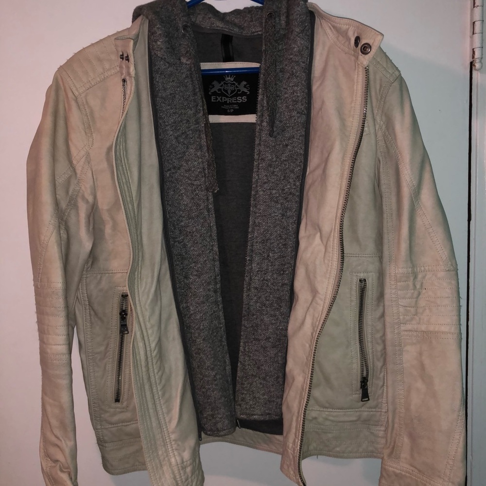 Express Men’s jacket with detachable zipped hood